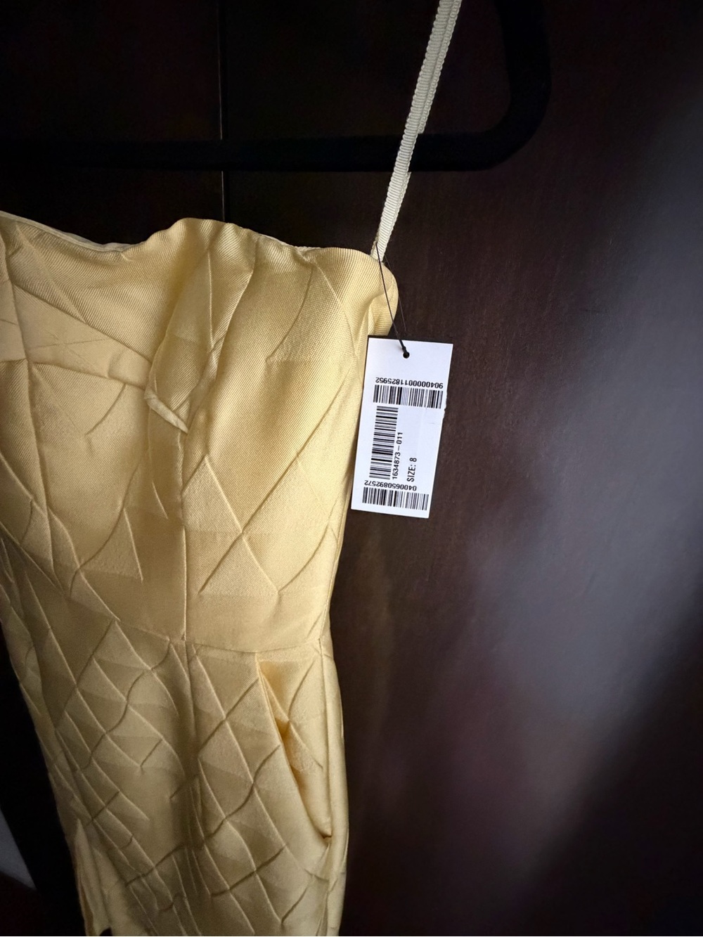 Emilia Wickstead Pola Strapless Cloquè-Jaquard Dress - Picture 8 of 11